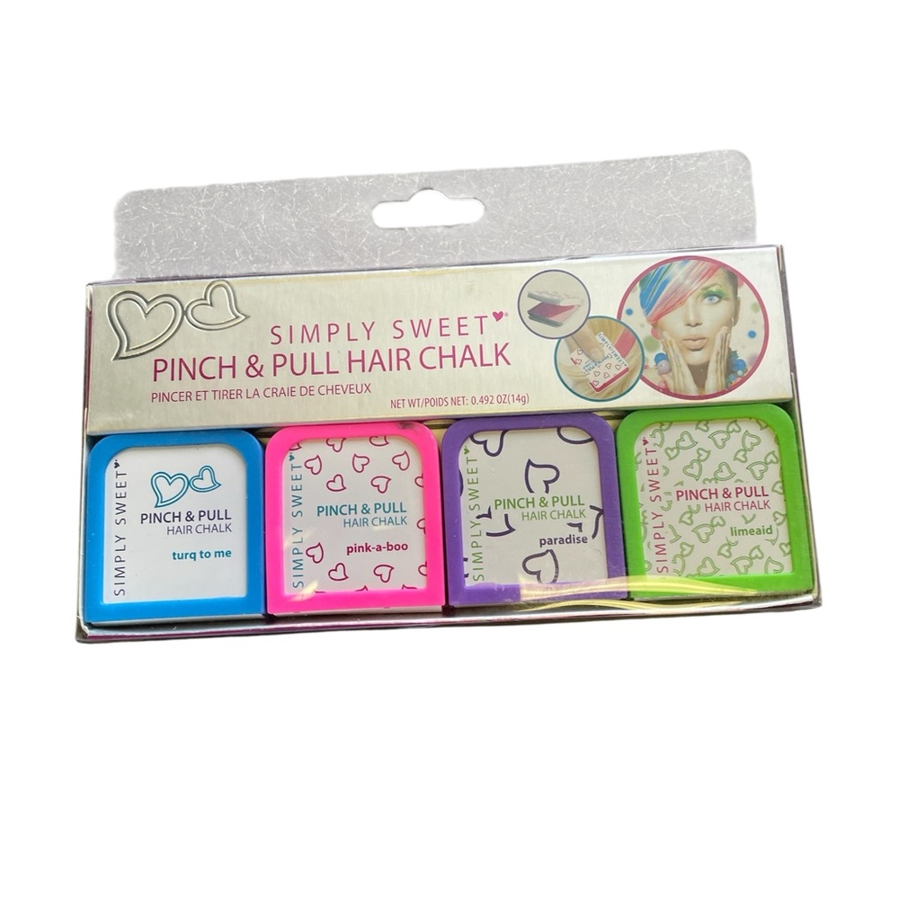 Simply Sweet Hair Chalk Set new in package